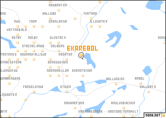 map of Ekarebol