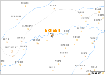 map of Ekassa