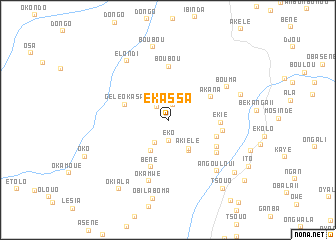 map of Ekassa