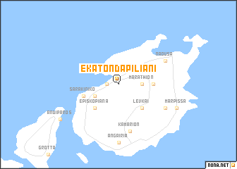 map of Ekatondapilianí