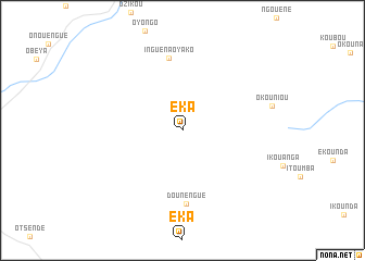 map of Eka