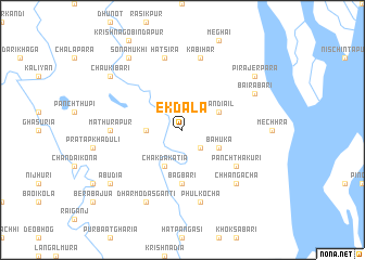 map of Ekdāla