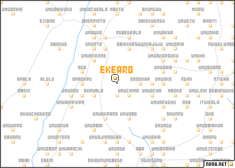 map of Eke Aro