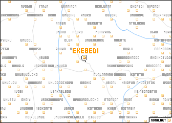 map of Ekebedi