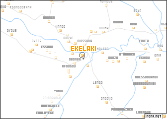 map of Ekélaki