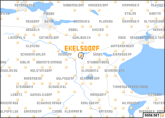 map of Ekelsdorf