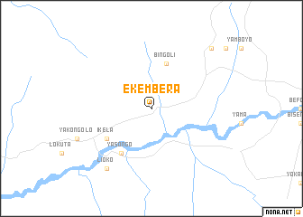 map of Ekembera