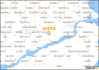 map of Ekenis