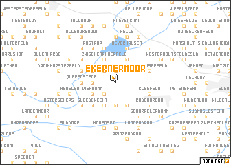 map of Ekernermoor