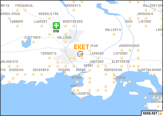 map of Eket