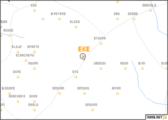 map of Eke