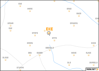 map of Eke
