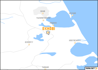 map of Ekhabi
