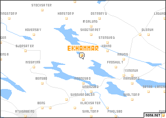 map of Ekhammar