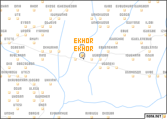 map of Ekhor