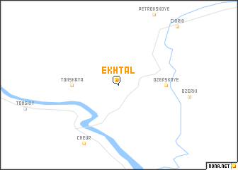 map of Ekhtal\