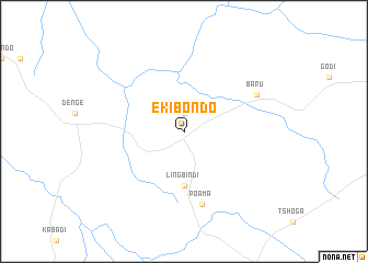 map of Ekibondo