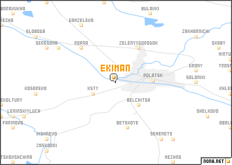 map of Ekimanʼ