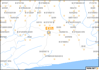 map of Ekim