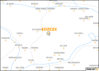 map of Ekincek