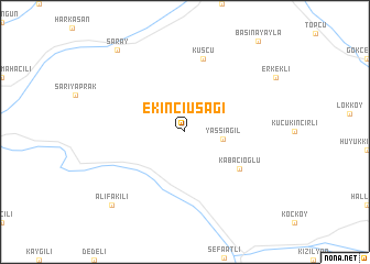 map of Ekinciuşağı