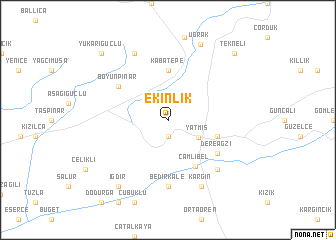 map of Ekinlik