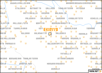 map of Ekiriya