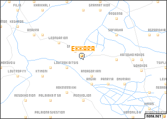 map of Ekkára