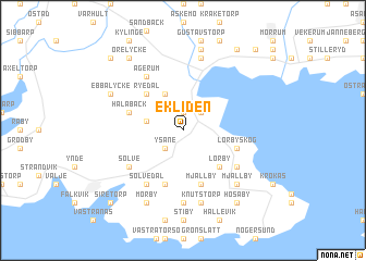 map of Ekliden