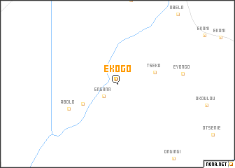 map of Ekogo