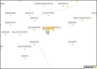 map of Ekoko