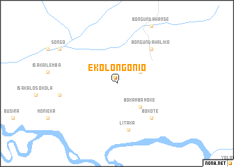 map of Ekolongonio