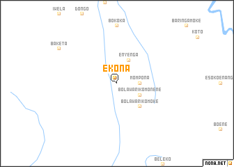 map of Ekona