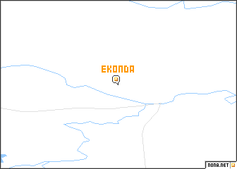 map of Ekonda