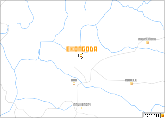 map of Ekongoda