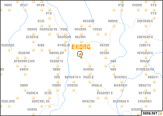 map of Ekong