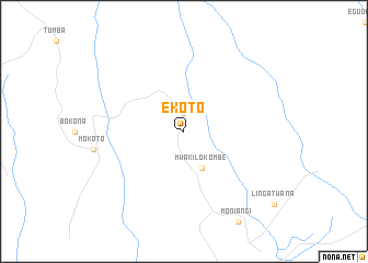 map of Ekoto