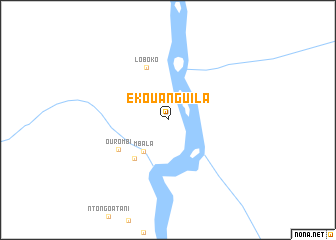 map of Ekouanguila