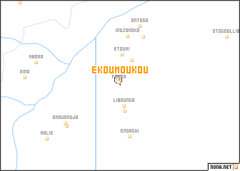 map of Ekoumoukou