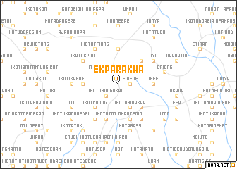 map of Ekparakwa