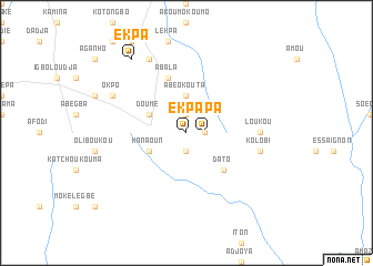 map of Ekpa