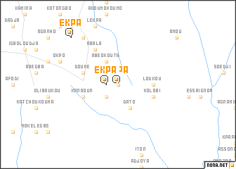 map of Ekpa