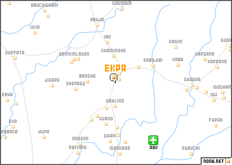 map of Ekpa