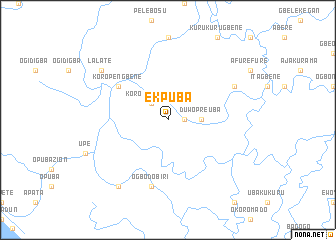 map of Ekpuba