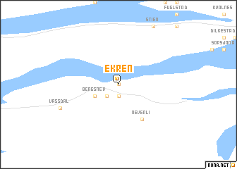 map of Ekren