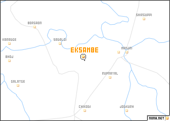 map of Eksambe