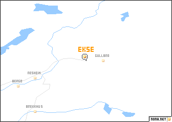 map of Ekse