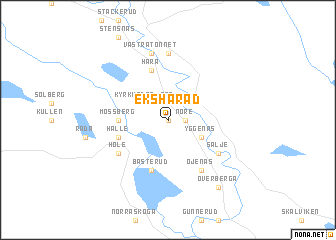 map of Ekshärad