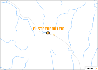 map of Eksteenfontein