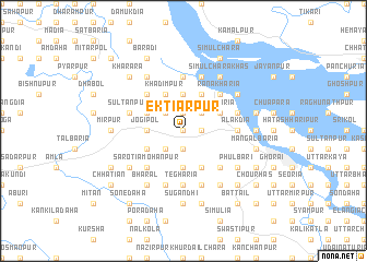 map of Ektiarpur